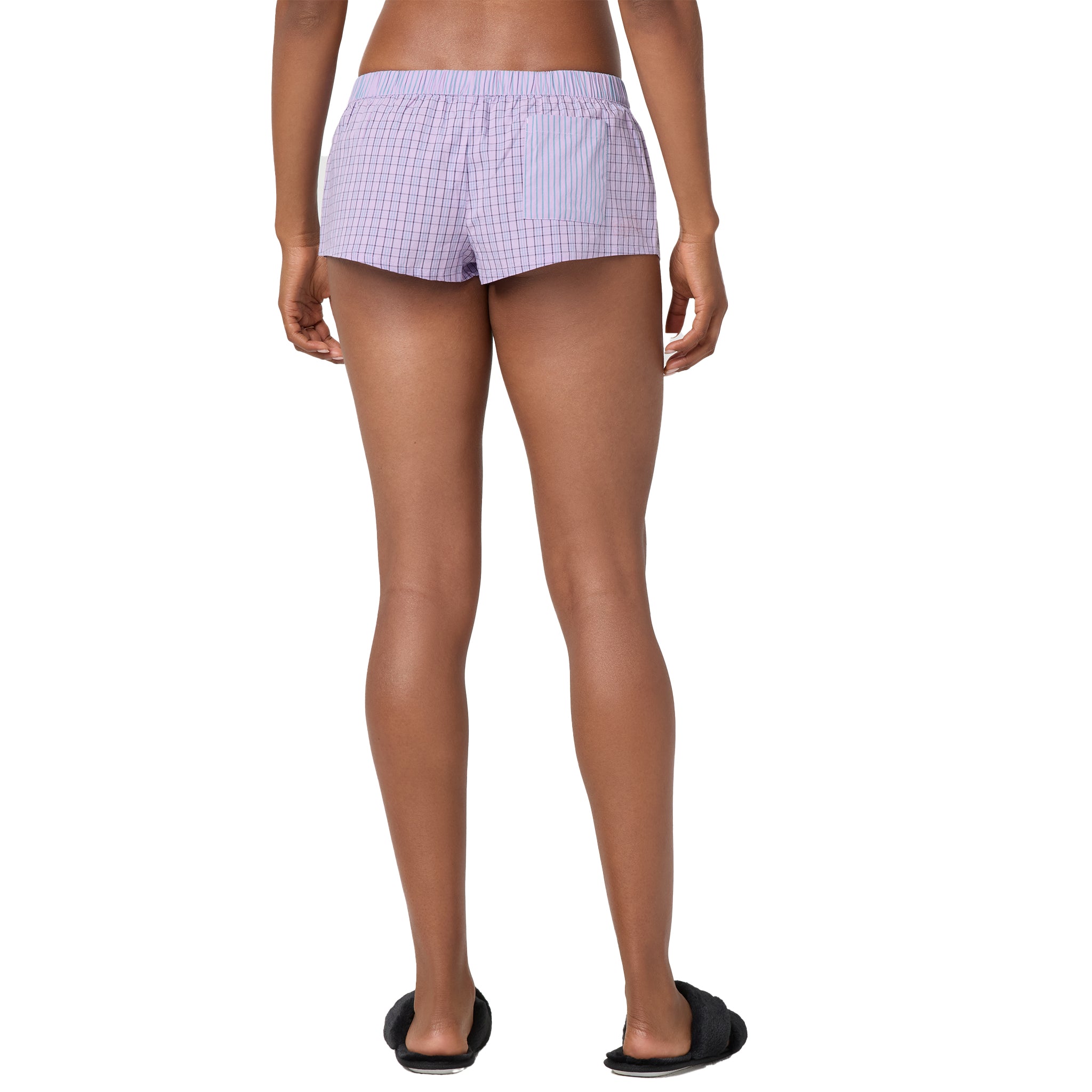 Micro Plaid Mini Short - Denny's