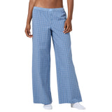 Micro Plaid Pant Vintage Blue - Denny's
