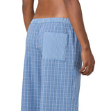 Micro Plaid Pant Vintage Blue - Denny's