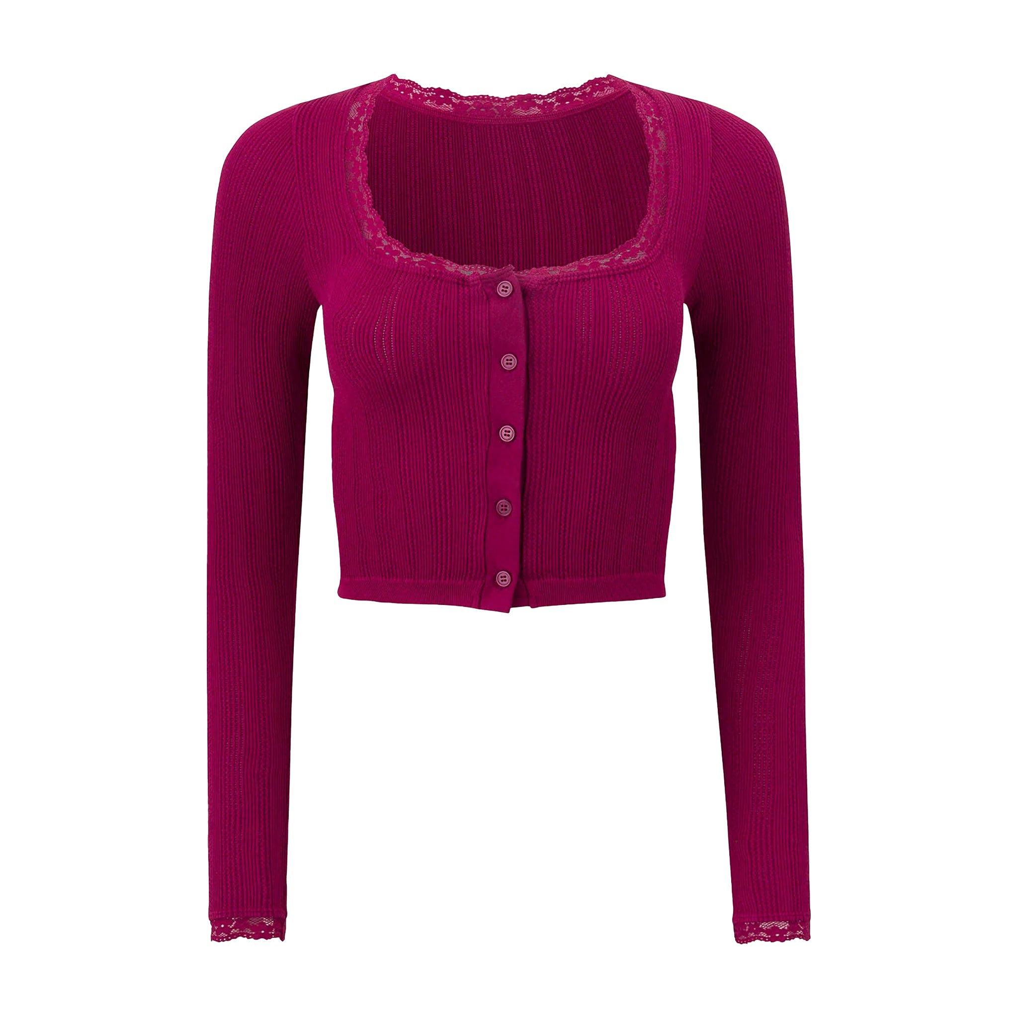 Pointelle Cardigan - Denny's