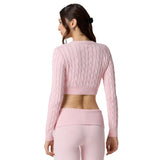 Ballet Crop Cable Sweater - Denny's