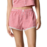 Gingham Cheeky Boxer