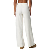 Chenille Solid Wide Leg
