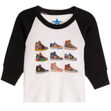 9 Sneakers Raglan Tee