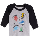 Boy Words Raglan Tee