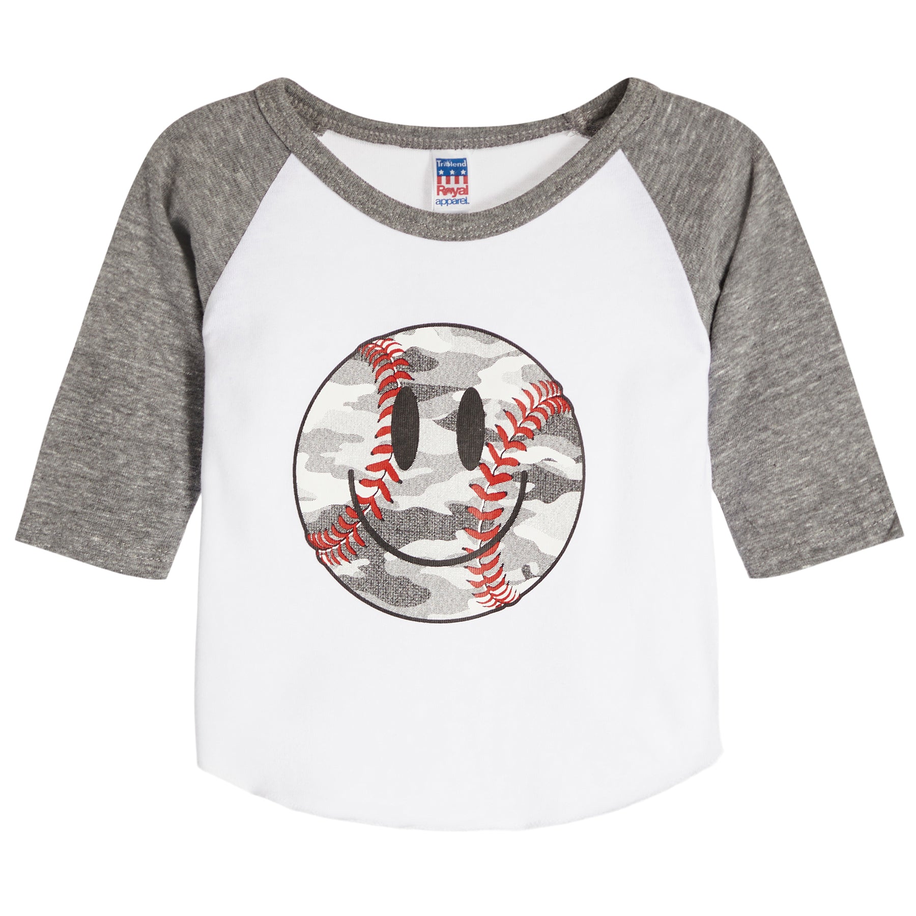 Camo Baseball Raglan - Denny's