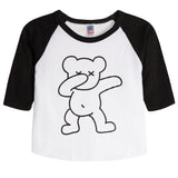 Disco Bear Raglan Tee - Denny's