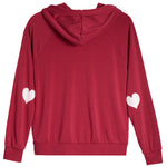 Hearts Elbow Hoodie - Denny's