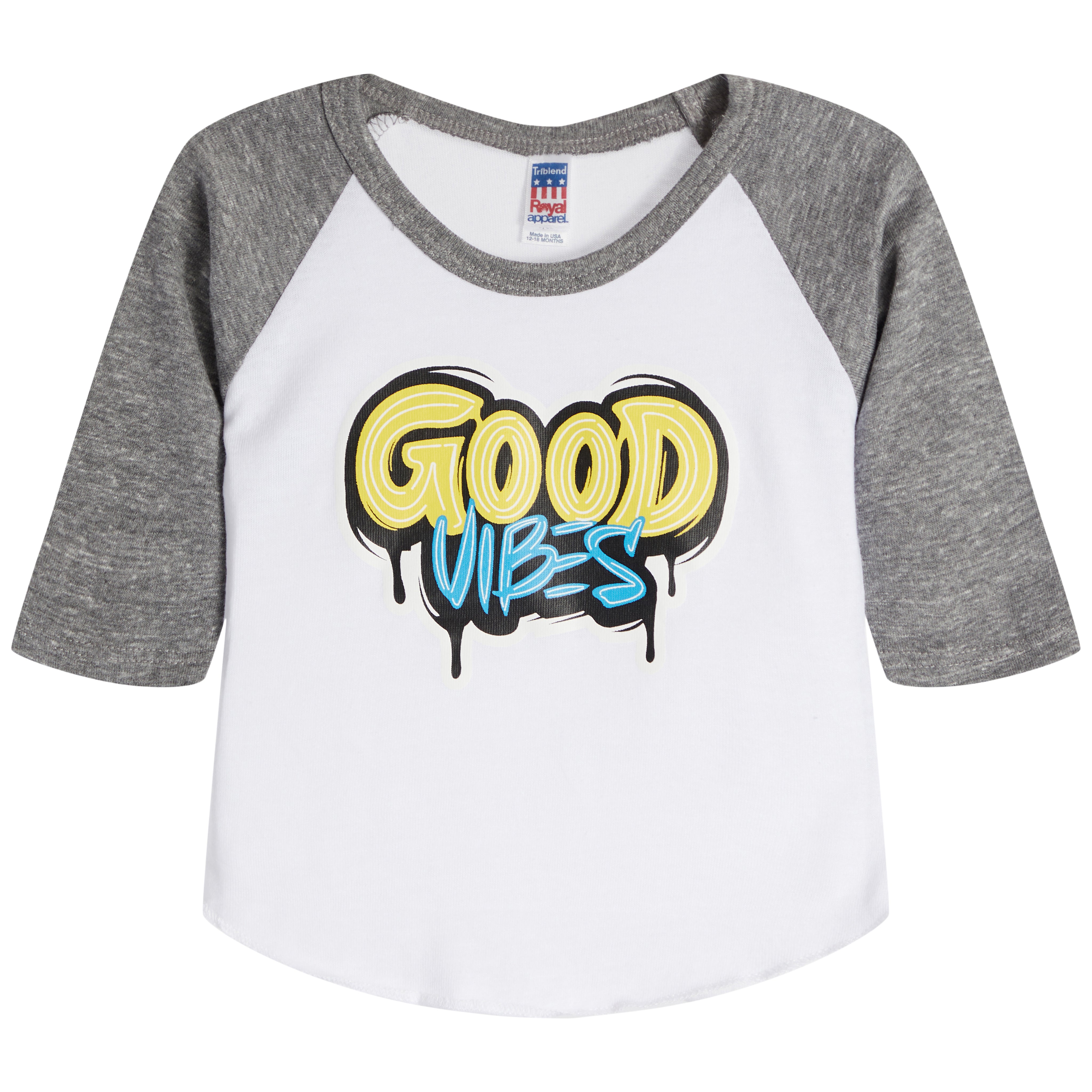 Good Vibes Raglan Tee - Denny's