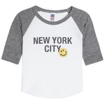 NYC Smiles Raglan Shirt - Denny's