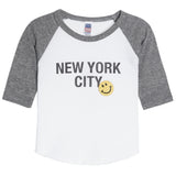 NYC Smiles Raglan Shirt - Denny's