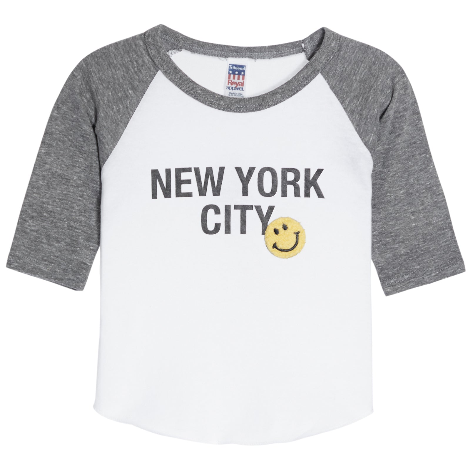 NYC Smiles Raglan Shirt - Denny's
