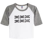 Skulls Raglan Tee - Denny's