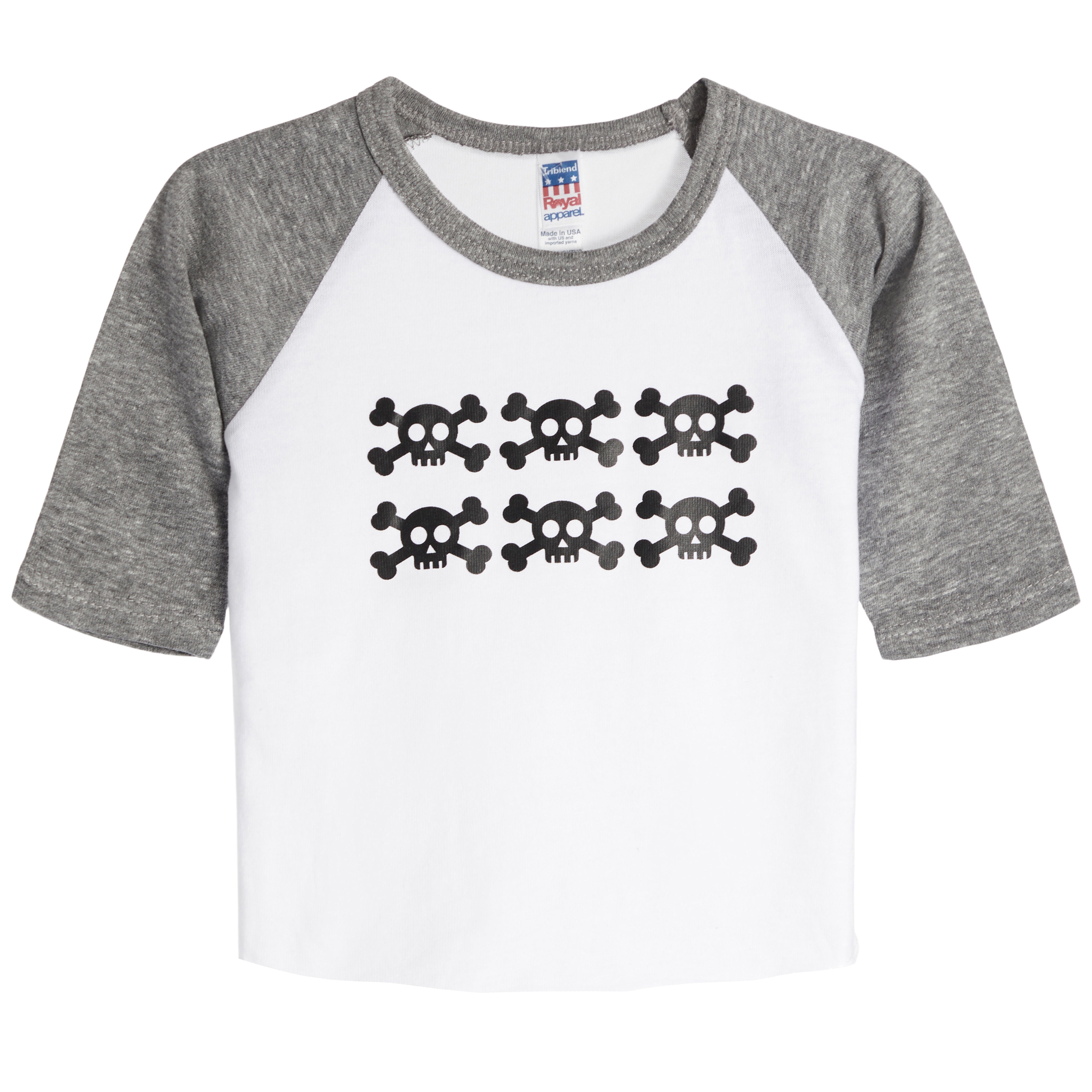 Skulls Raglan Tee - Denny's