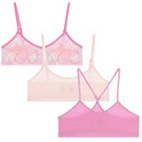 3pk Pink Heat Bralettes - Denny's
