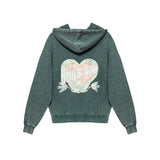 Breakfast Beers Pastel Racer Hoodie