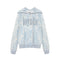 Blue Manhunt Camo Racer Hoodie - Denny's