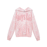 Pink Manhunt Camo Hoodie - Denny's