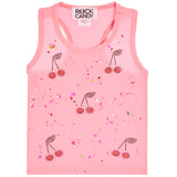 Cherries And Splatter Rib Tank