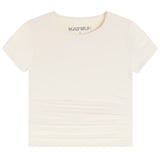 Short Sleeve Rouched Top - Denny's