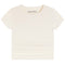 Short Sleeve Rouched Top - Denny's