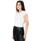 Riley Short Sleeve Ruched Top - Denny's