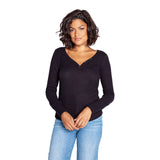 Textured Essential V-Neck - Denny's