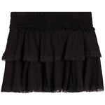 Lace Trim Ruffle Skirt - Denny's