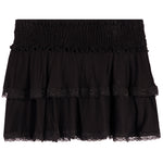 Lace Trim Ruffle Skirt - Denny's