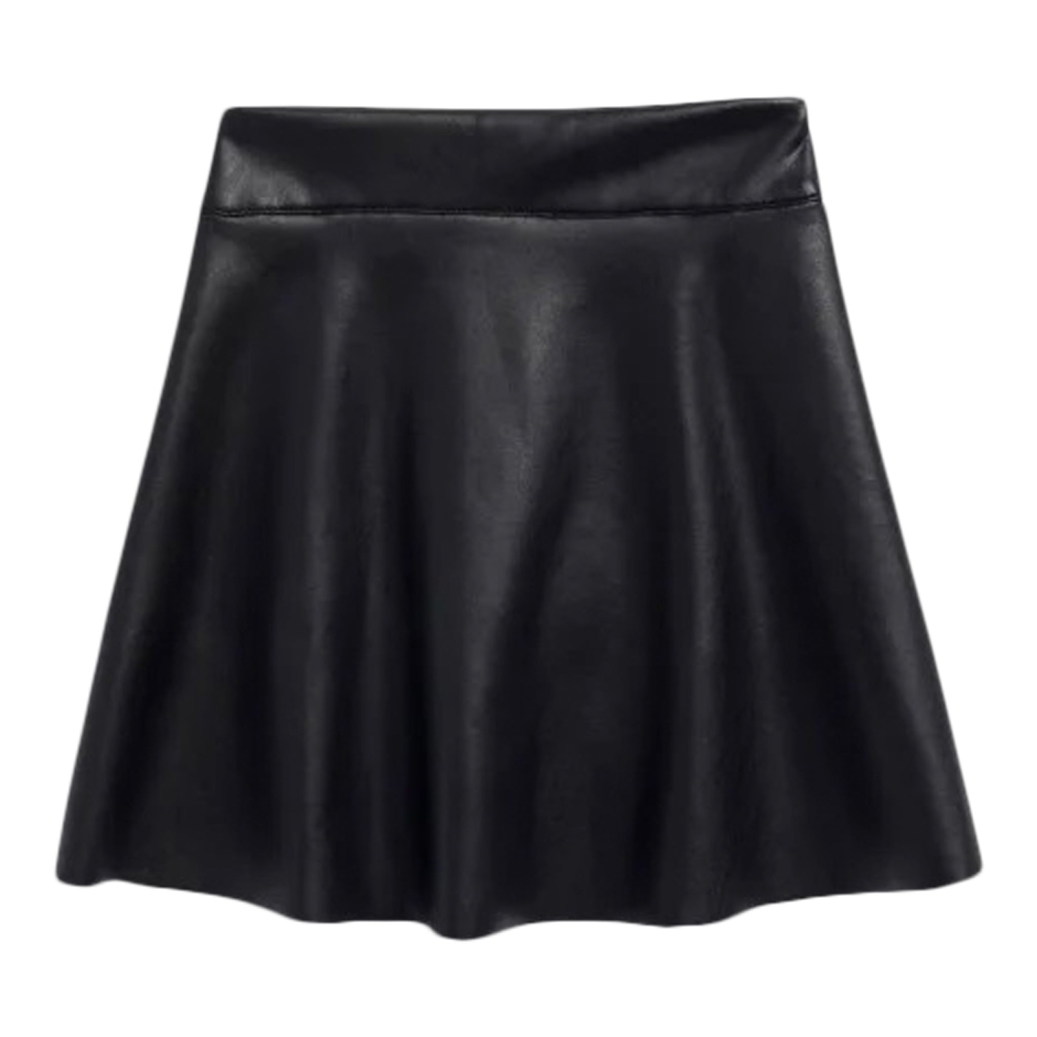 Faux Leather Skirt - Denny's