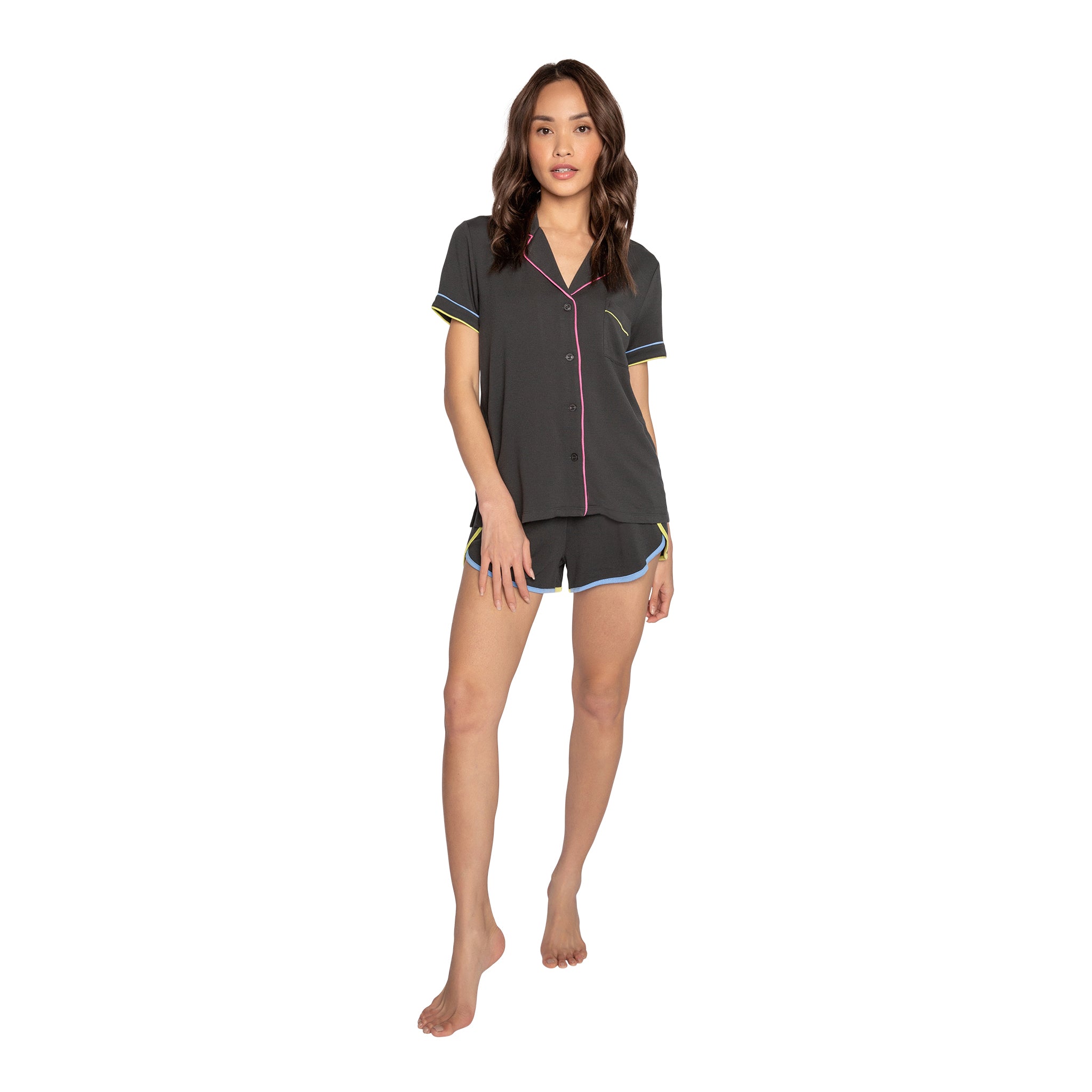 2pc Neon Dream Short Set - Denny's
