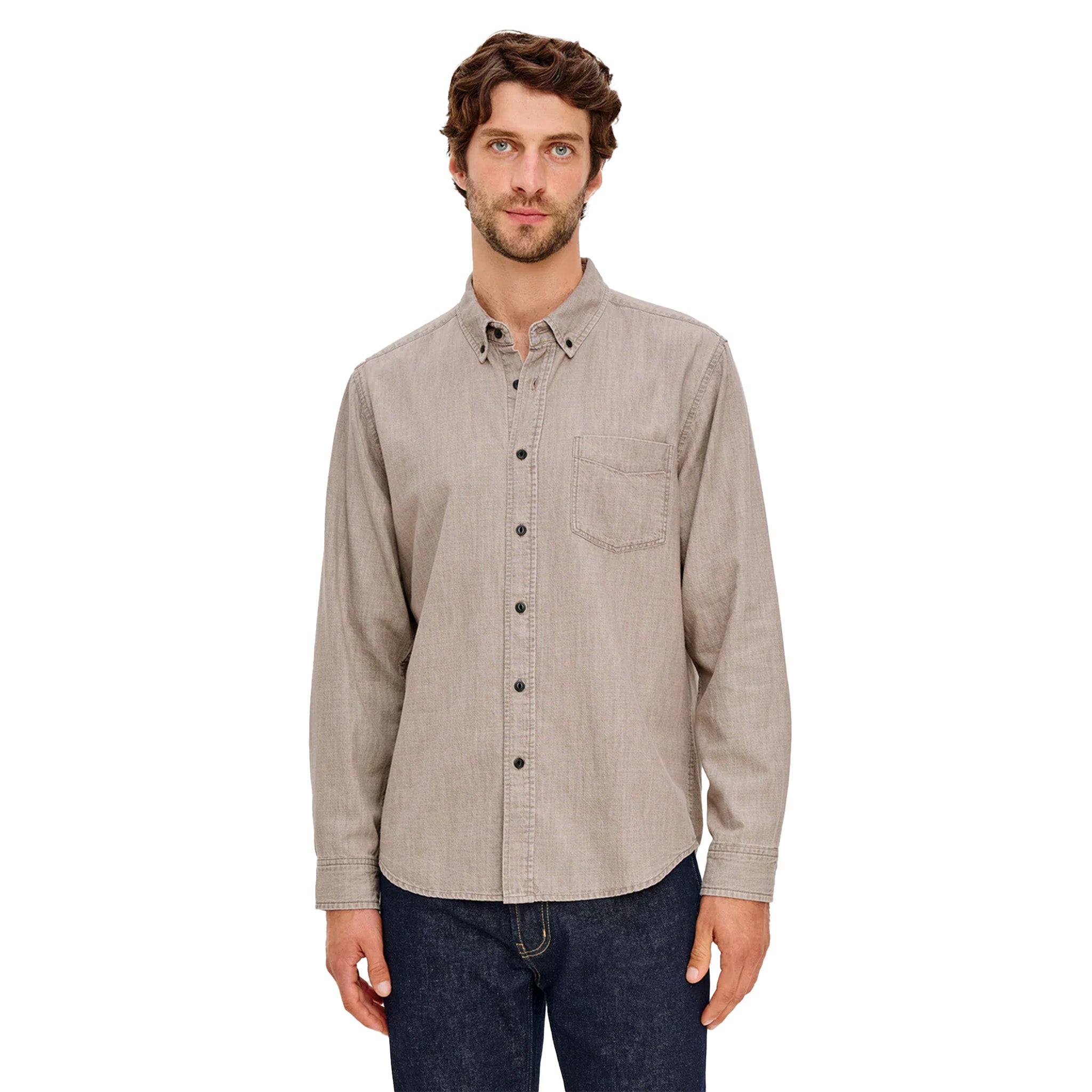 Tristian Button Down Woven - Denny's