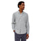 Vance Charcoal Blue Check Woven - Denny's