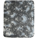 Blue & Grey Tie Dye Blanket - Denny's