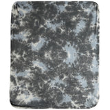 Blue & Grey Tie Dye Blanket - Denny's