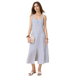 Madeyln Stipe Midi Dress