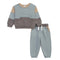 2pc Washed Colorblock Jog Set - Denny's