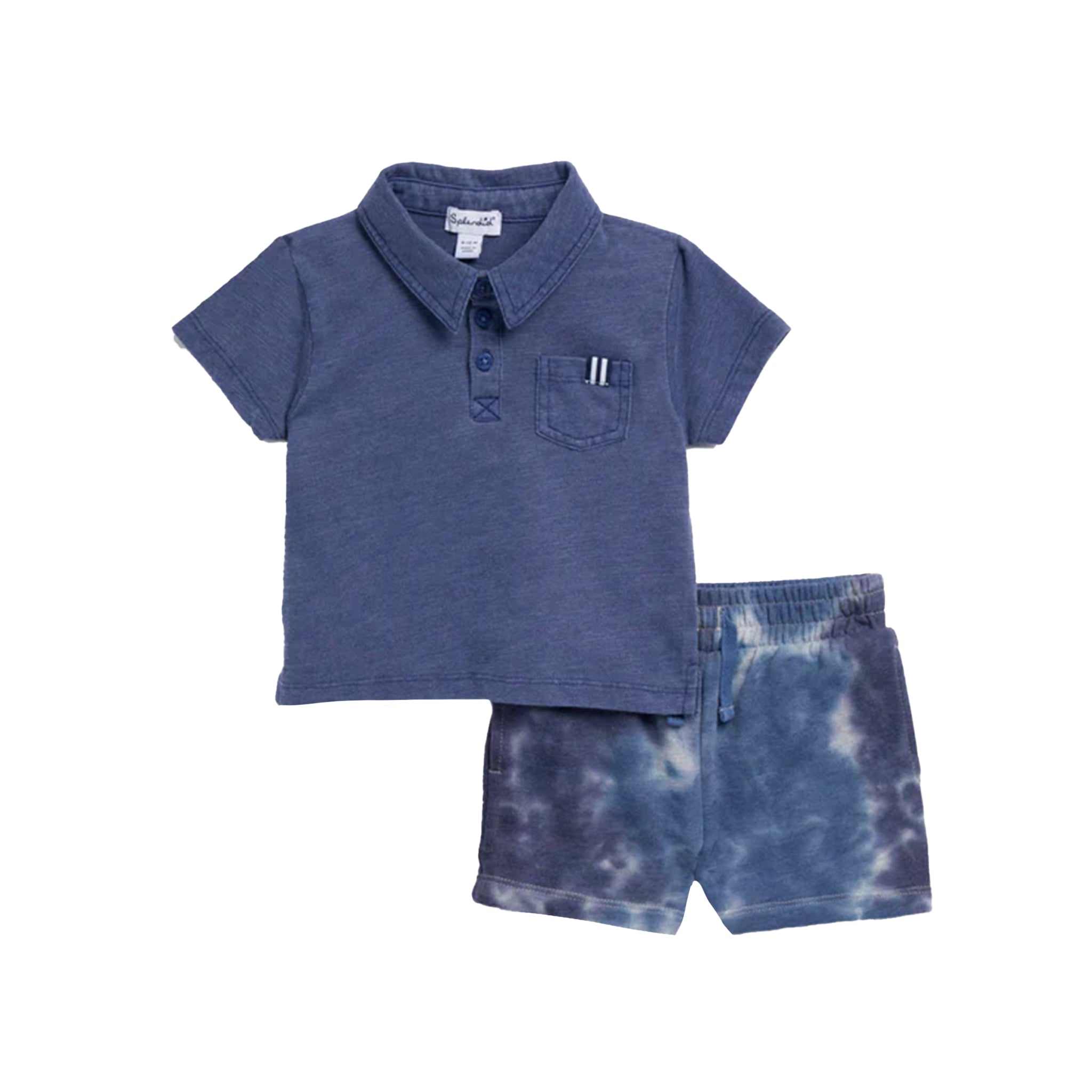 2pc Henley Short Set - Denny's