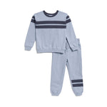 2pc  Stripe Jog Set - Denny's