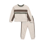 2pc Atlas Stripe Sweatshirt Set - Denny's