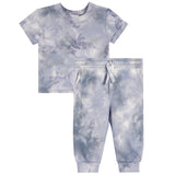 2pc Shadow Wash Tee/Jogger Set