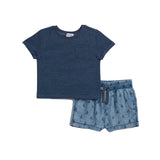 2pc Sailaway Short Set