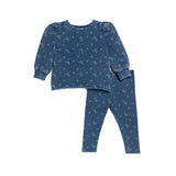 2pc Bloom Kissed Sweatshirt & Legging Set - Denny's
