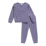 2pc Floral Haze Jog Set - Denny's