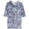 Blue Splatter Fuzzy Robe - Denny's