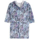 Blue Splatter Fuzzy Robe - Denny's