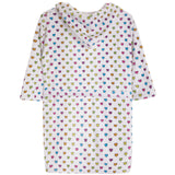 Mini Hearts Fuzzy Robe - Denny's