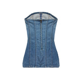 Rome Denim Stralpess Dress