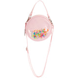 Round Shaky Bead Confetti Charm Bag