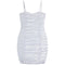 Roxy Shirred Metallic Dress - Denny's